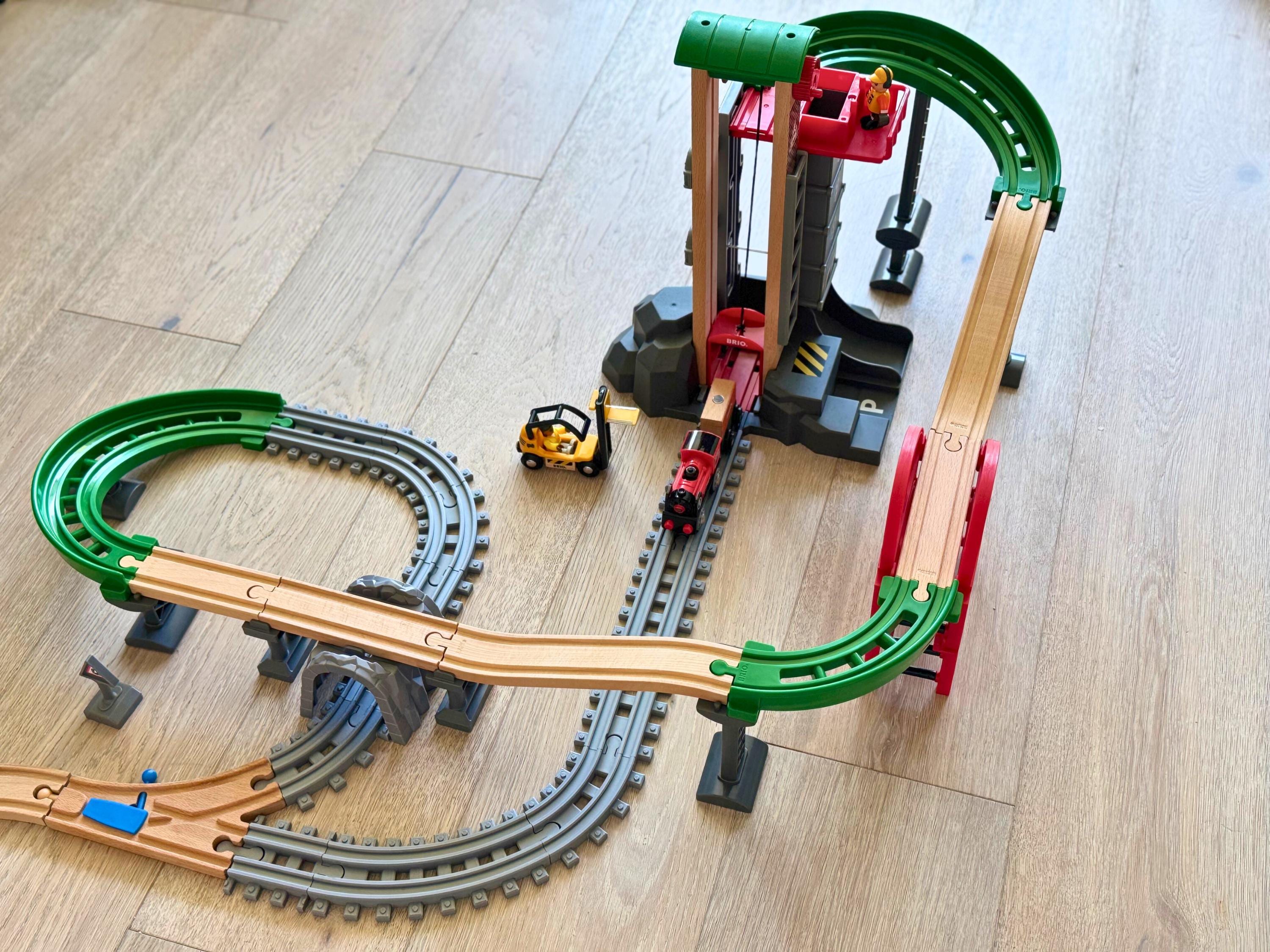 Realistic Railway Track Set