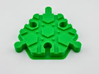 6-Way Wooden Train Track Crossing - Compatible with Duplo & Wooden Train