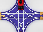 4-way Crossing for Wooden Trains - 90 Degree Junction
