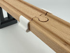 Supportless Wooden Train Track Bridge Spans - Pack of 8