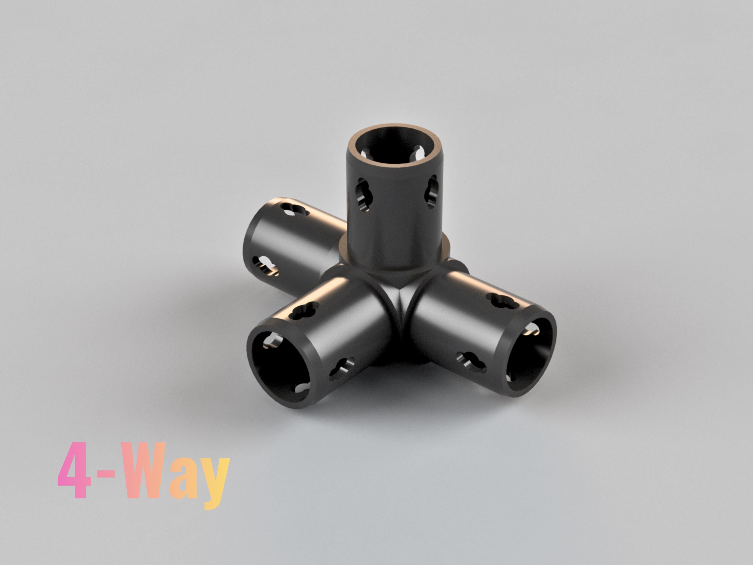 Toy Tube Connectors - Work with Quadro Toy System