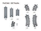 Realistic Railway Track Set