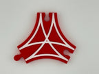 3-way Crossing for Wooden Trains - 120 Degree Connector