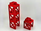 Stackable Bridges with Rotating Track for Wooden Train Tracks