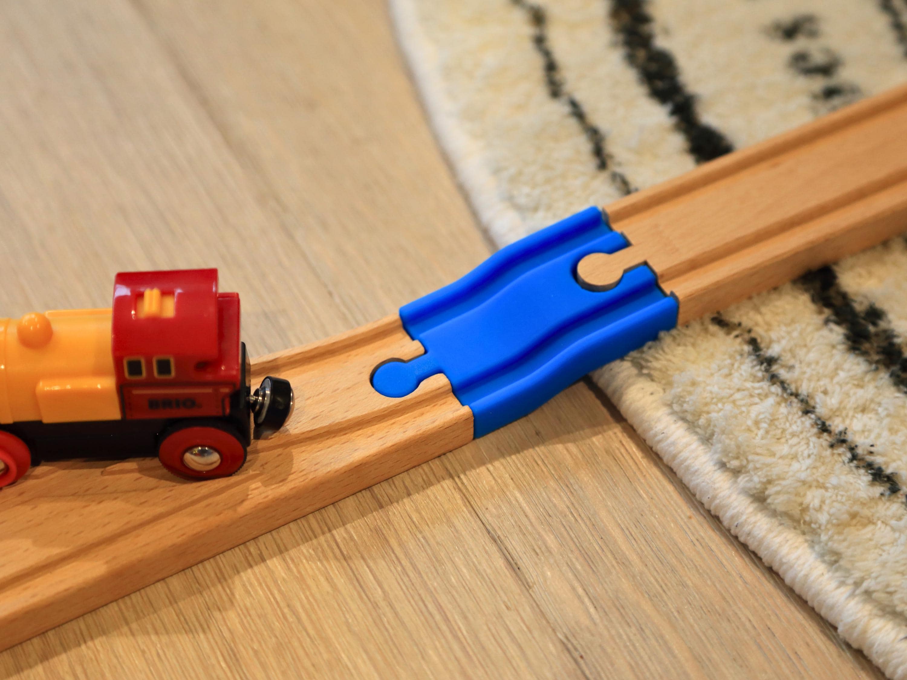 Rug & Mat Ramp for Wooden Train - Pack of 4