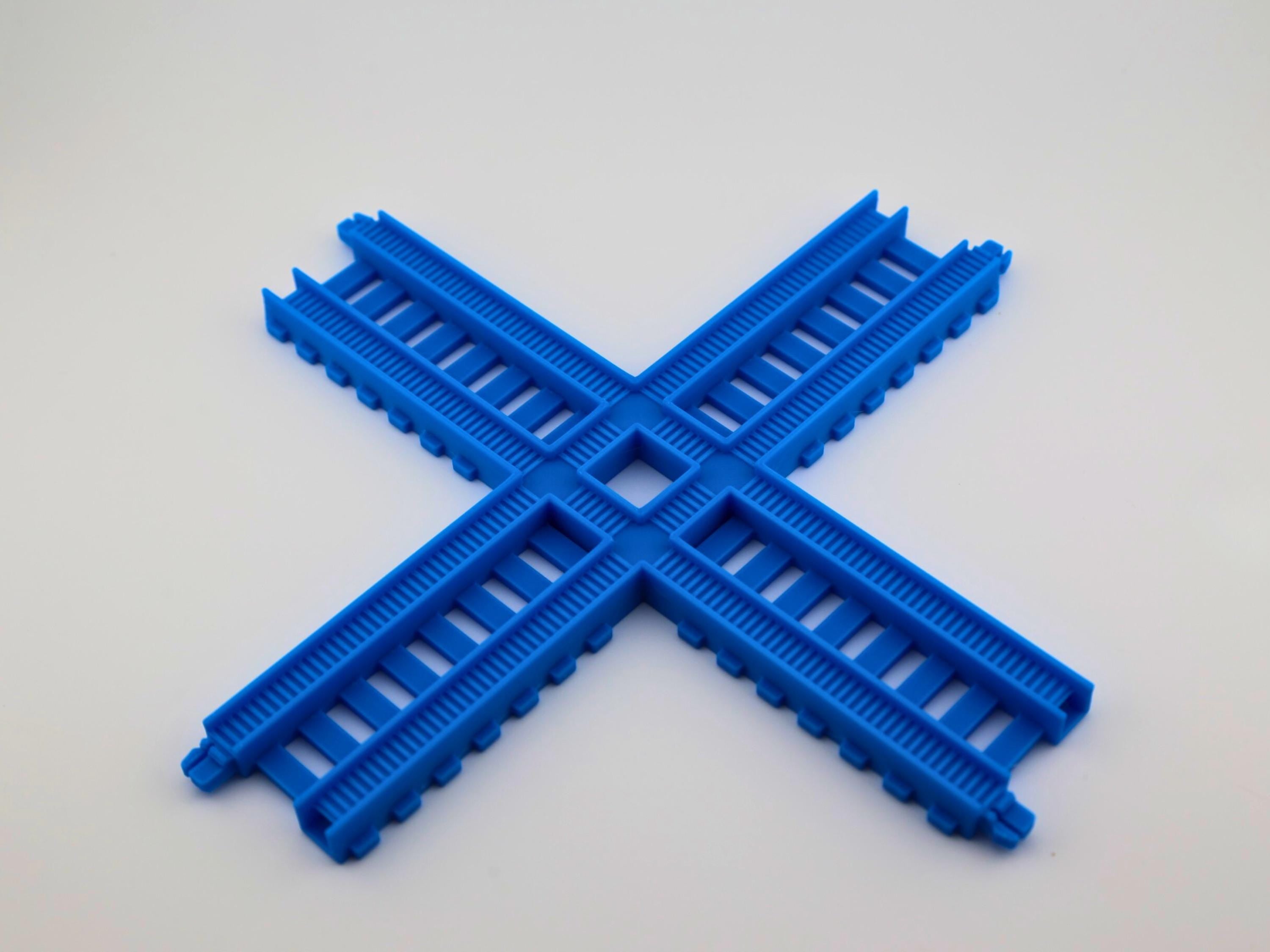 Long 4-way Crossing for Thomas & Friends Tracks - Trackmaster 2014 and newer