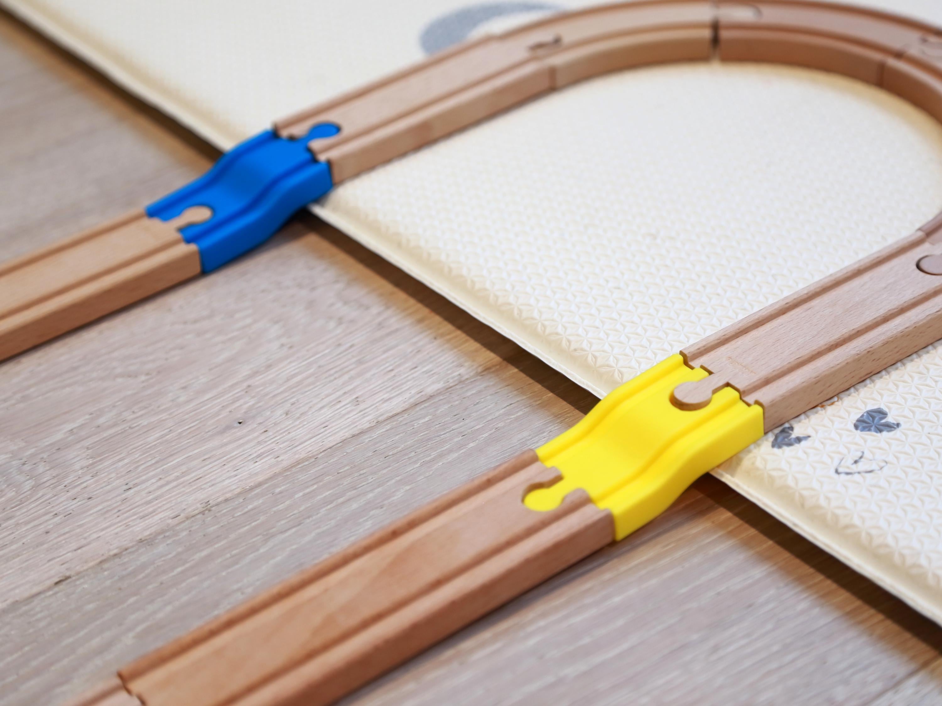 Rug & Mat Ramp for Wooden Train - Pack of 4