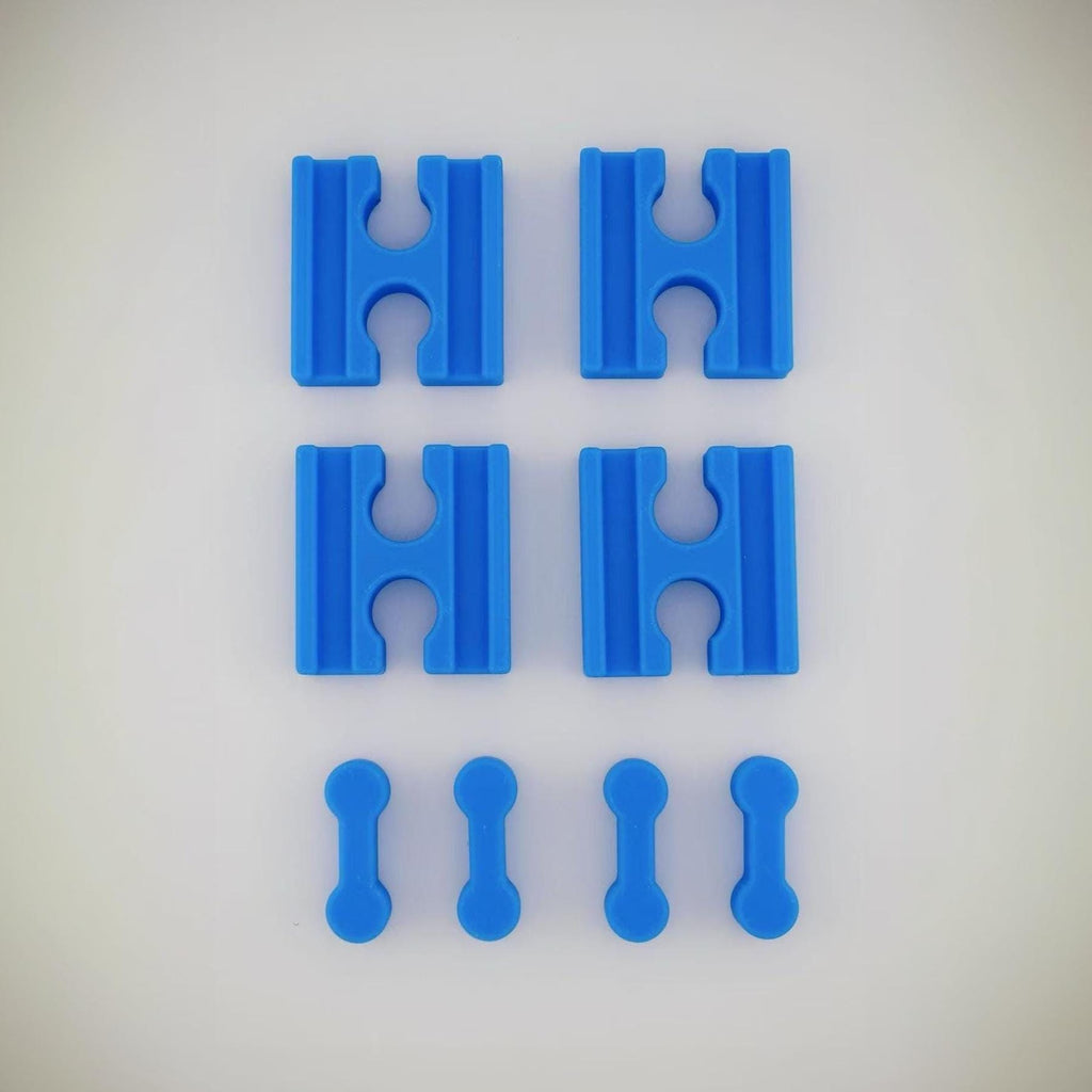 Wooden Train Track Adapter Set - Compatible with BRIO, IKEA, HAPE