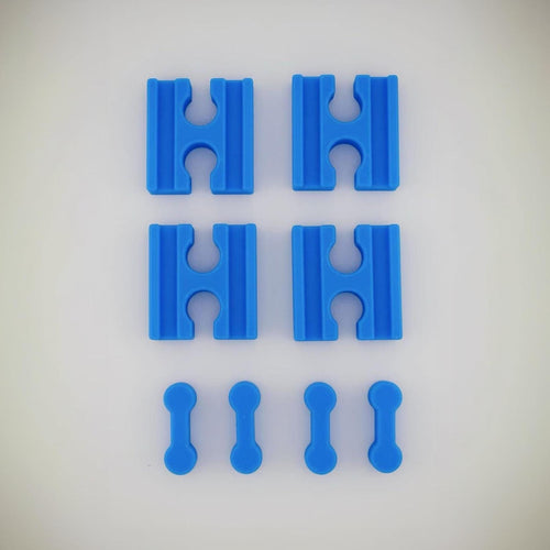 Wooden Train Track Adapter Set - Compatible with BRIO, IKEA, HAPE