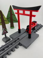Japanese Torii Gate for Wooden Train