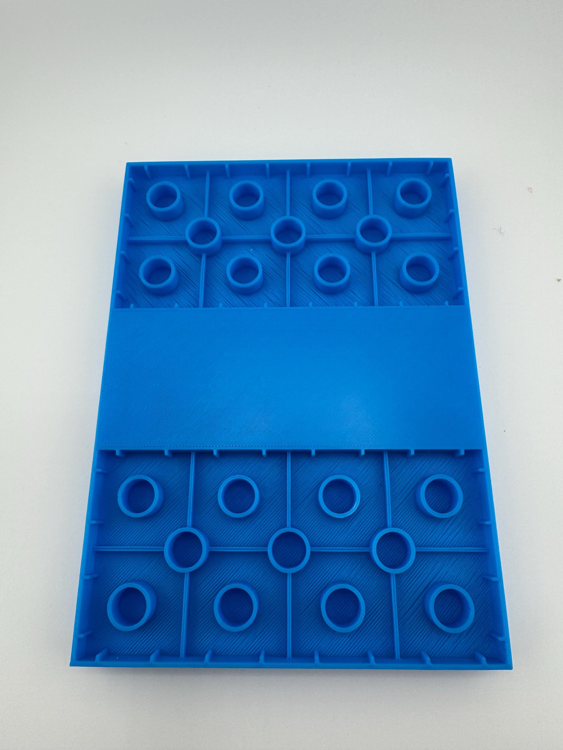 Large 4 x 8 two-sided Duplo Build Plate with Wooden Train Track