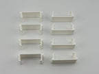 Supportless Wooden Train Track Bridge Spans - Pack of 8