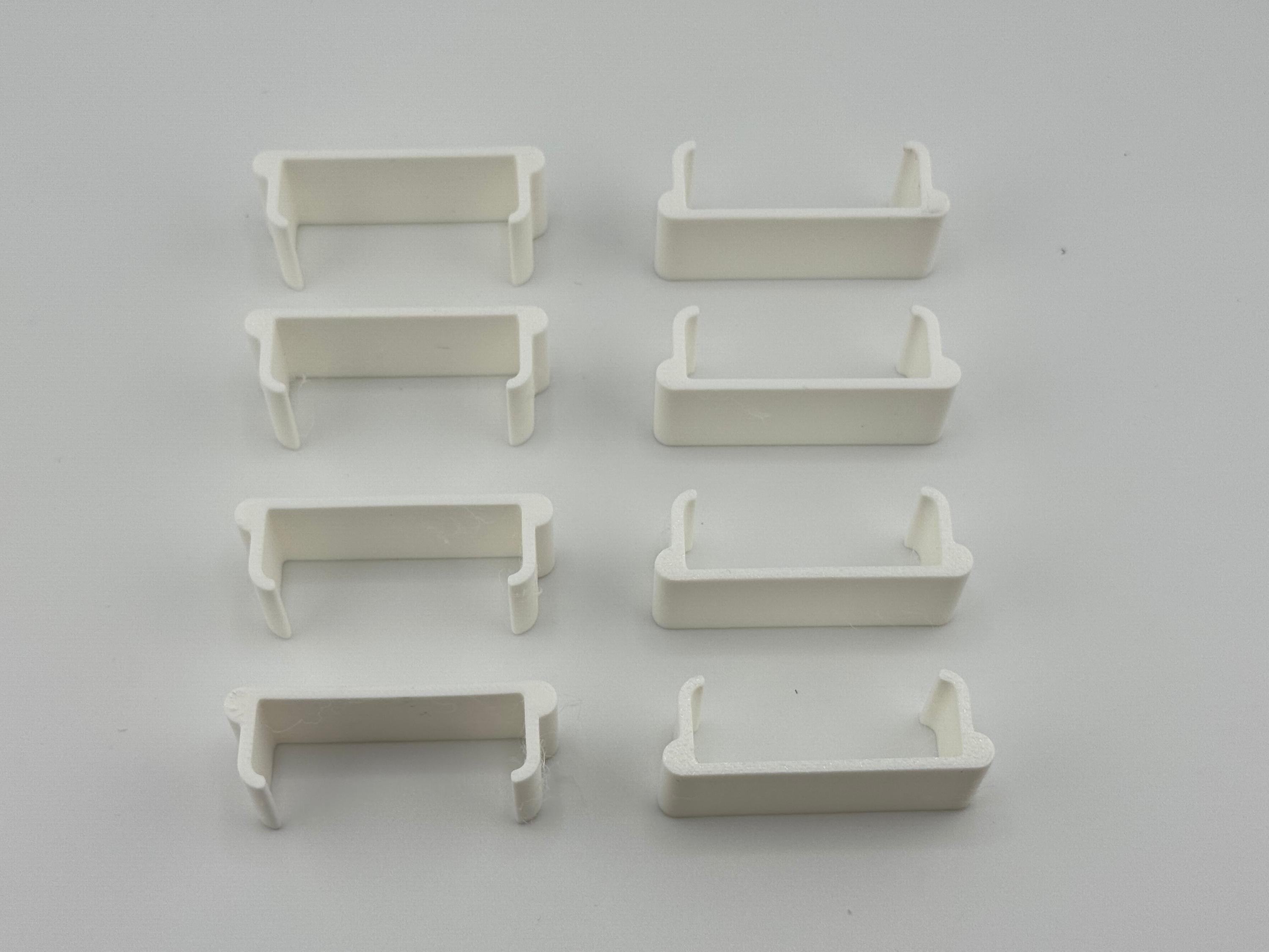 Supportless Wooden Train Track Bridge Spans - Pack of 8