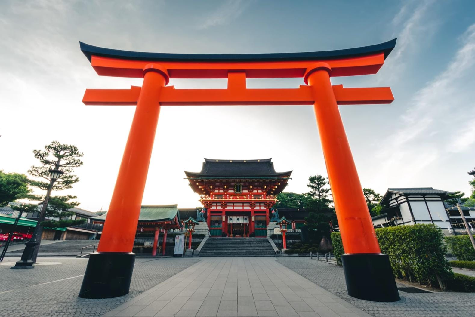 Japanese Torii Gate for wooden train - Compatible with BRIO, IKEA, HAPE