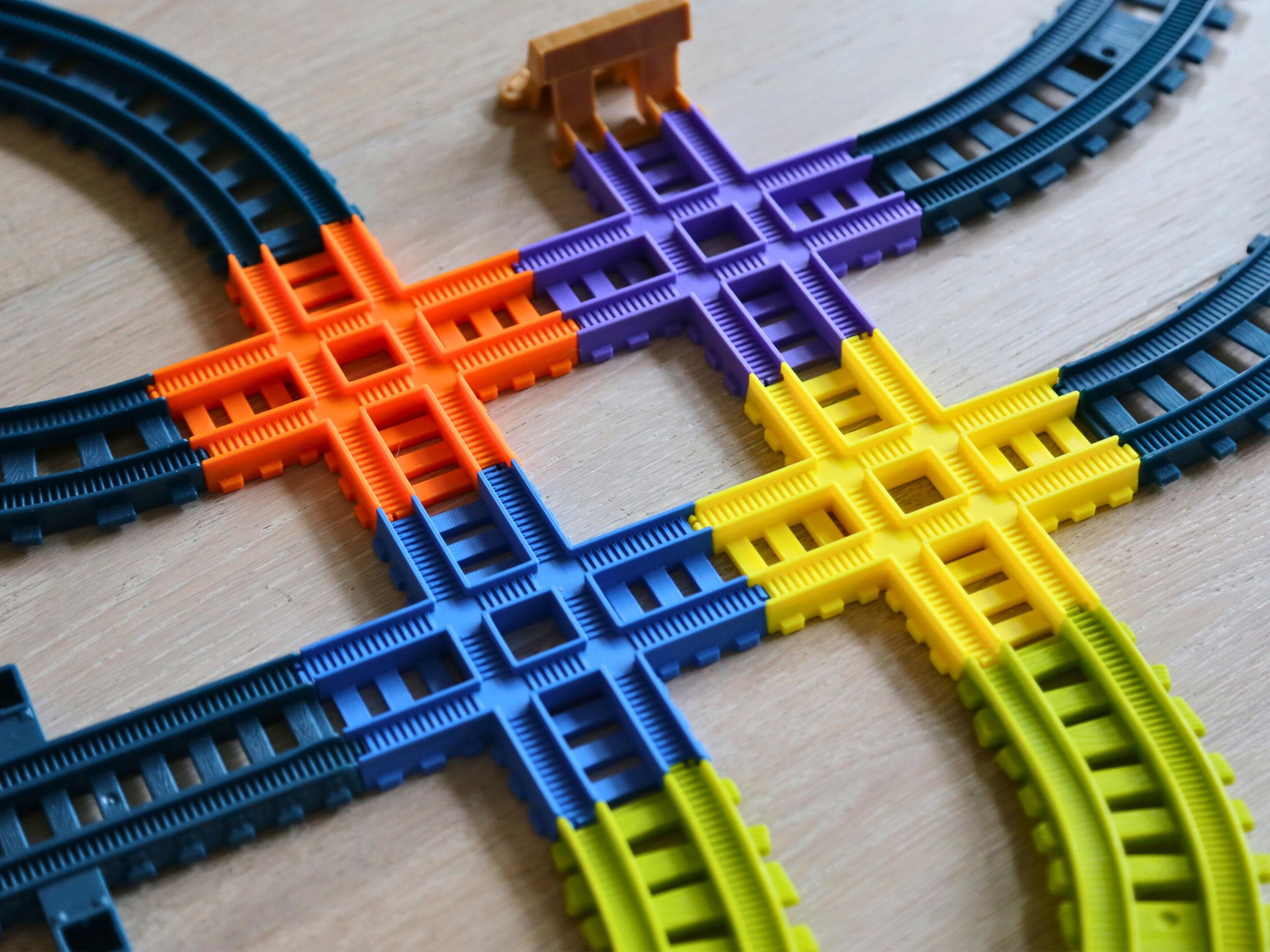 4-way Crossing for Thomas & Friends Tracks - Trackmaster 2014 and newer