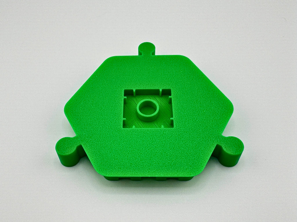 6-Way Wooden Train Track Crossing: Compatible with Duplo & BRIO/HAPE/IKEA