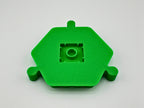 6-Way Wooden Train Track Crossing - Compatible with Duplo & Wooden Train