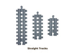 Realistic Railway Track Set