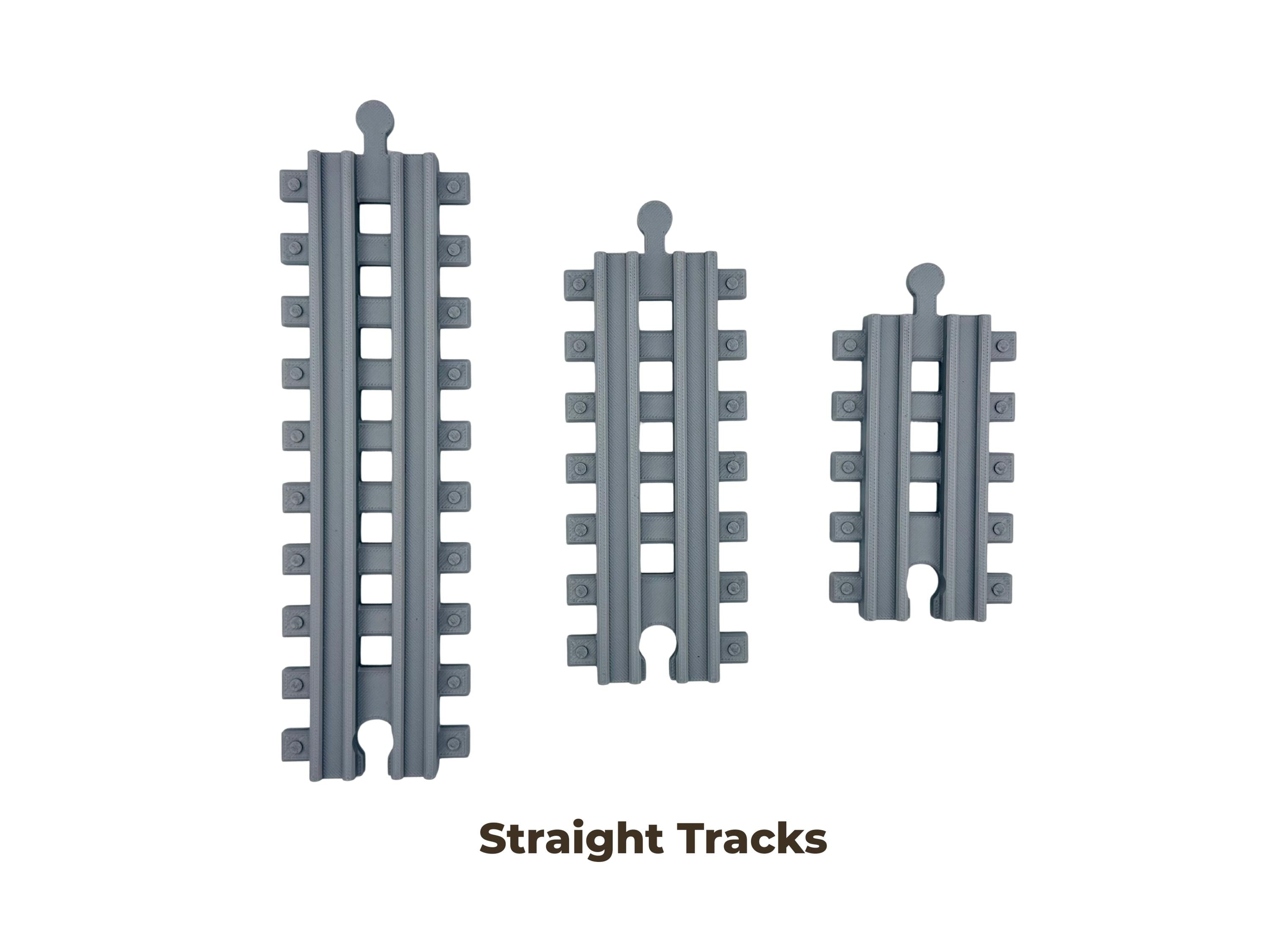 Realistic Railway Track Set