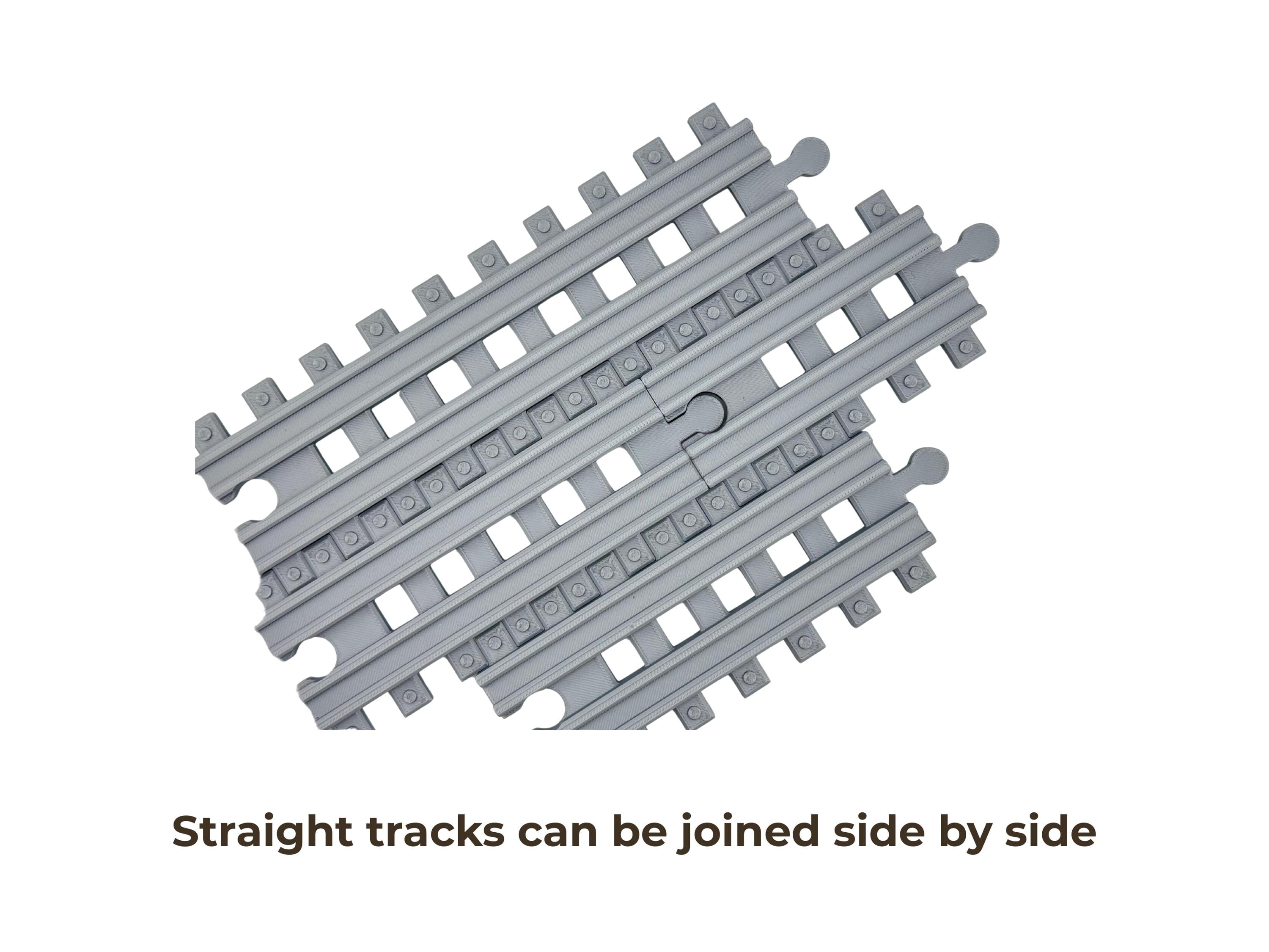 Realistic Railway Track Set