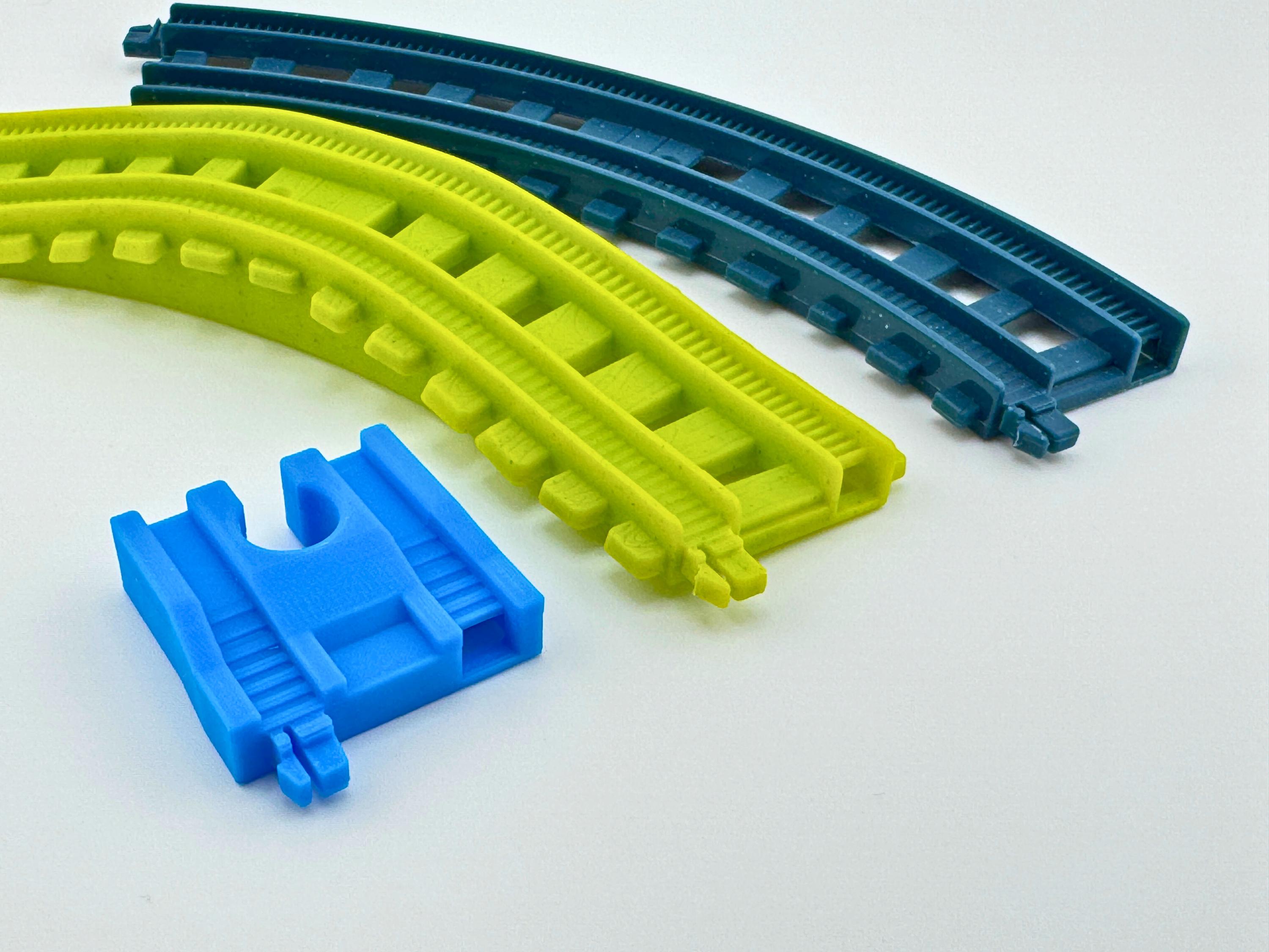 Wooden Train to Thomas & Friends Adapters - 4 Pieces Set - Trackmaster 2014 and newer