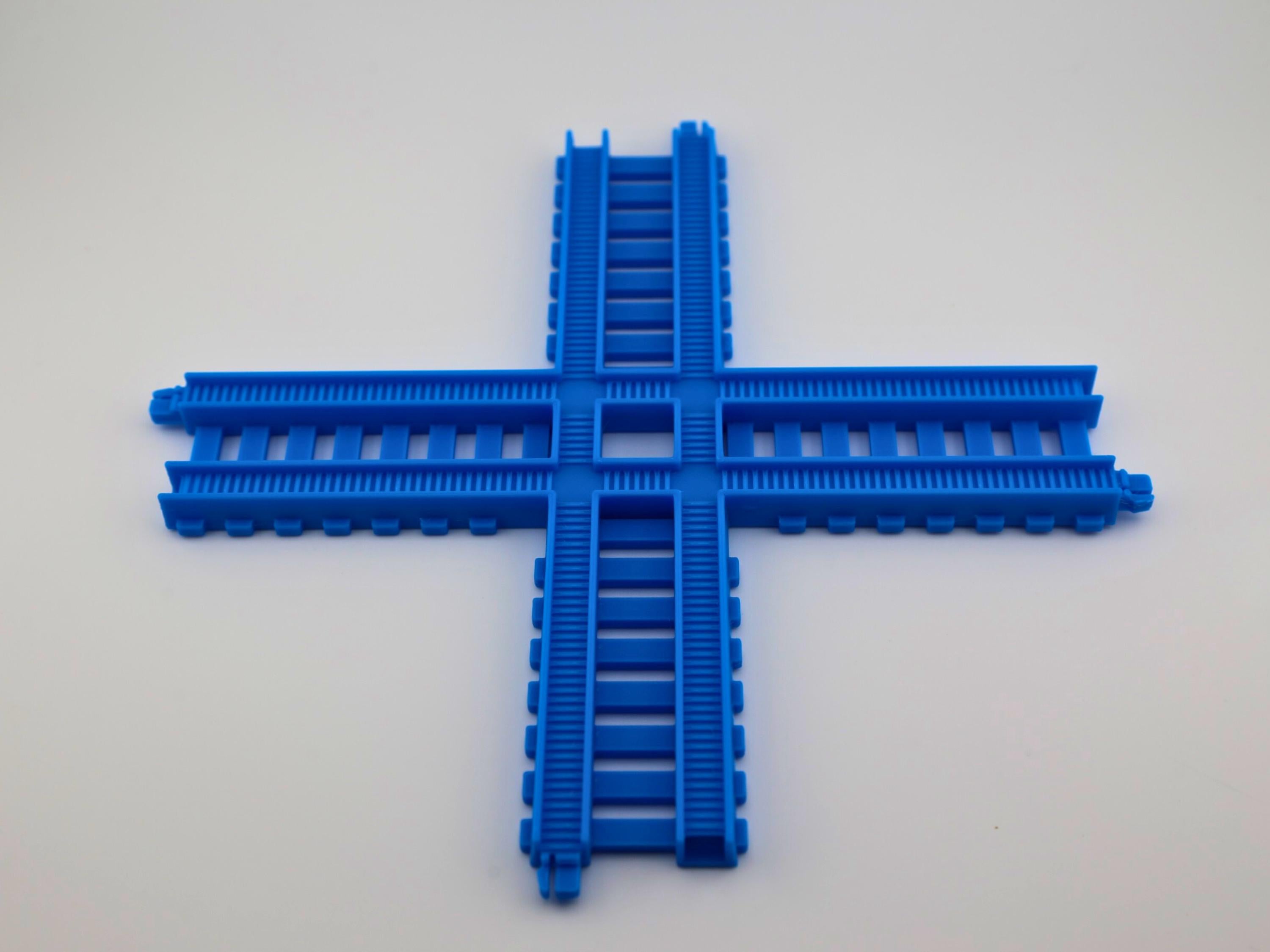 Long 4-way Crossing for Thomas & Friends Tracks - Trackmaster 2014 and newer