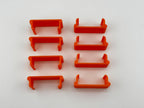 Supportless Wooden Train Track Bridge Spans - Pack of 8