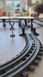 Realistic Railway Track Set